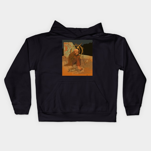 Dystopia Kids Hoodie by groovybastard